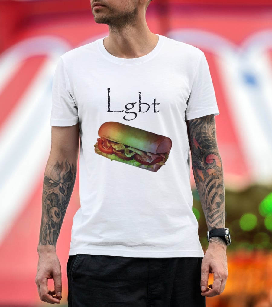 LGBT BLT Sandwich Rainbow Sub T-Shirt