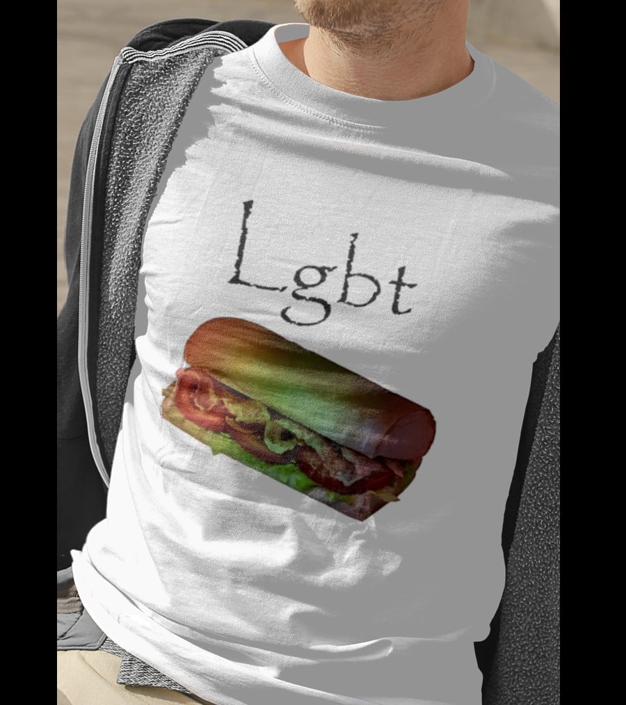 LGBT BLT Sandwich Rainbow Sub T-Shirt