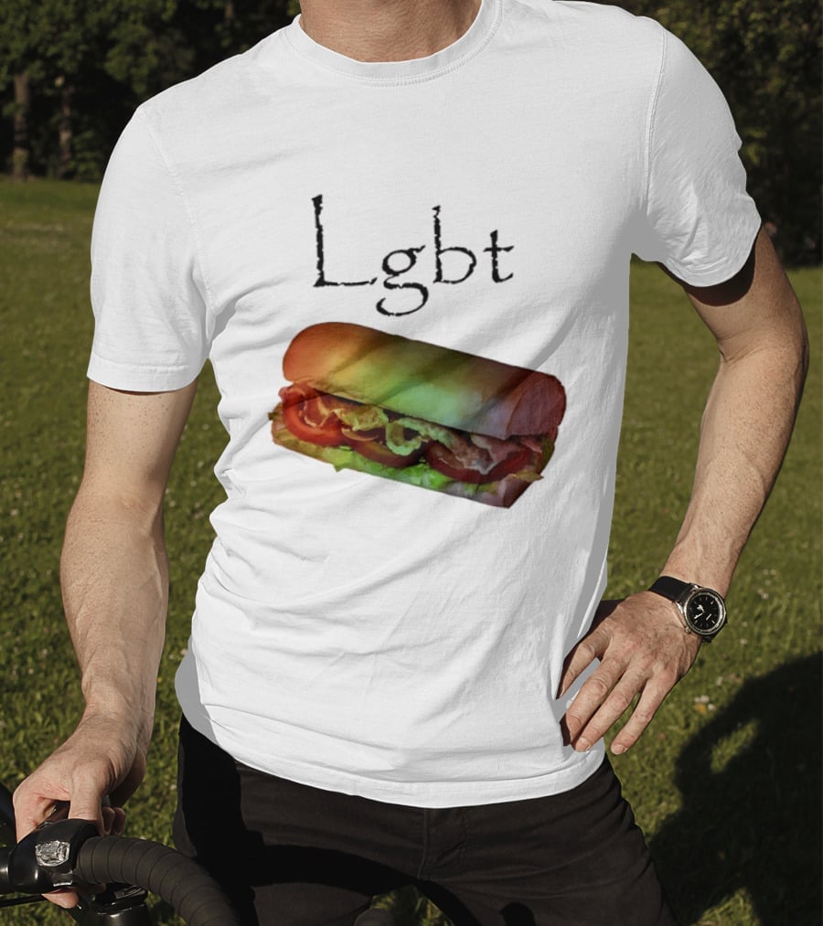 LGBT BLT Sandwich Rainbow Sub T-Shirt