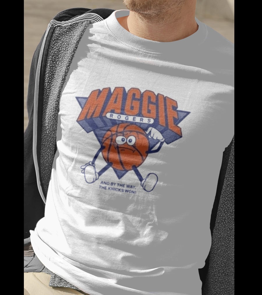 Maggie Rogers New York Knicks Won Basketball T-Shirt