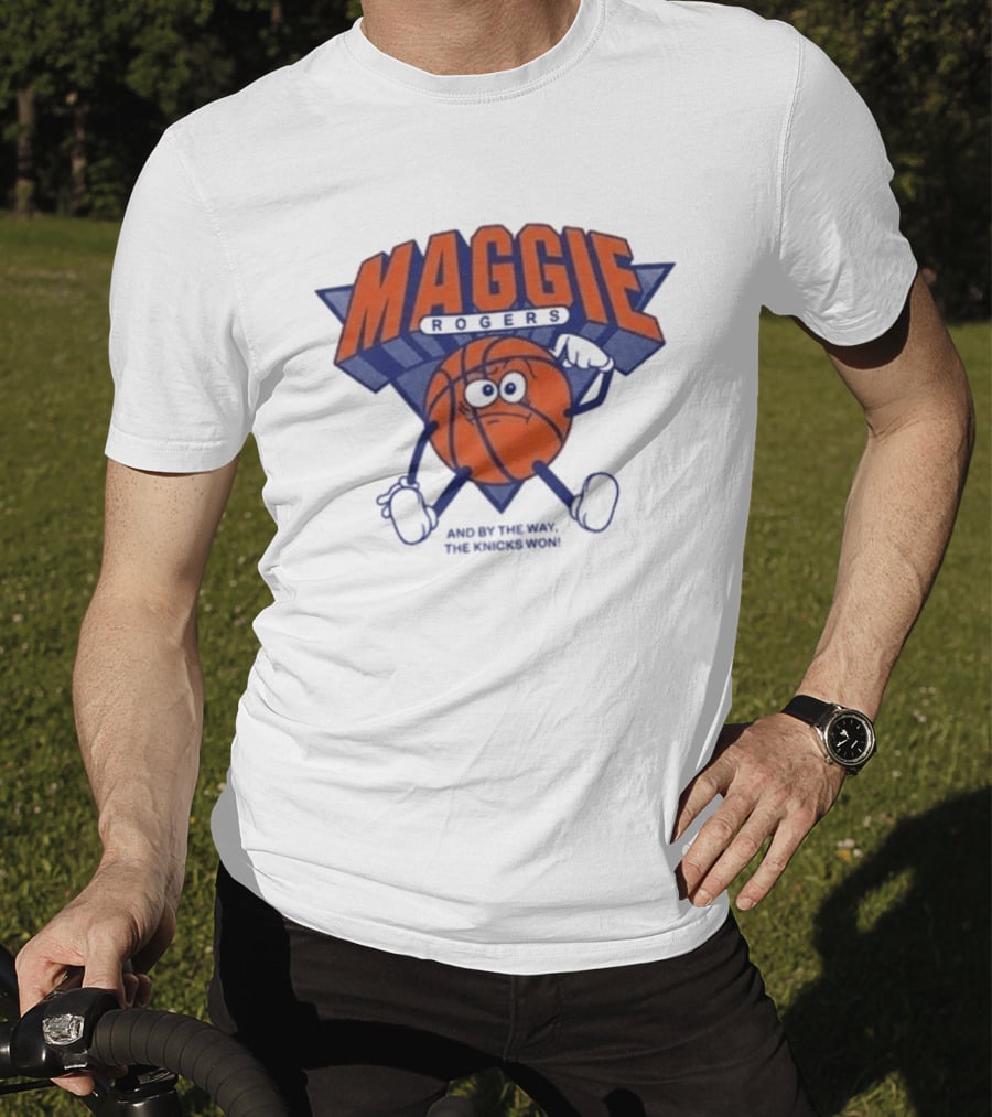 Maggie Rogers New York Knicks Won Basketball T-Shirt