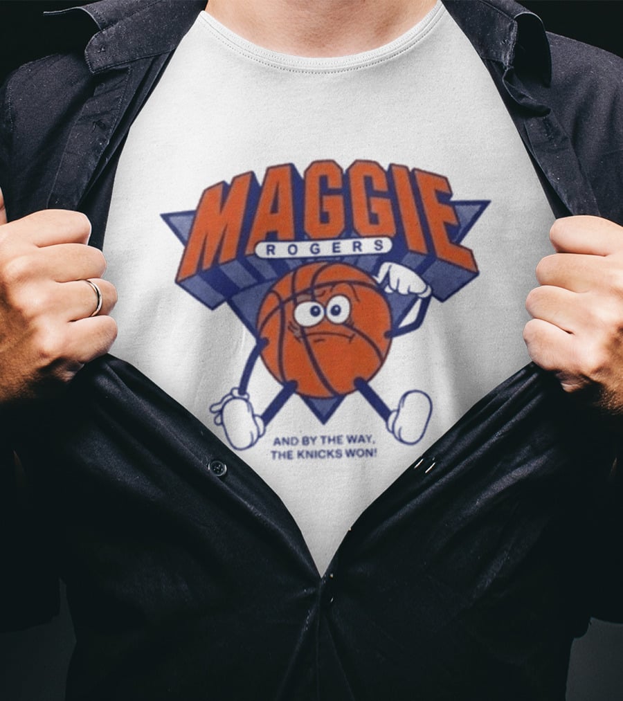 Maggie Rogers New York Knicks Won Basketball T-Shirt