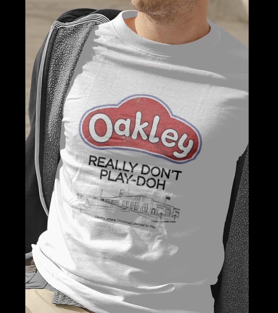 Oakley Really Don't Play Doh Playhouse Building T-Shirt