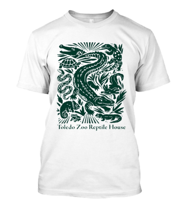 Toledo Zoo Reptile House Alligator Snake Turtle Lizard T-Shirt