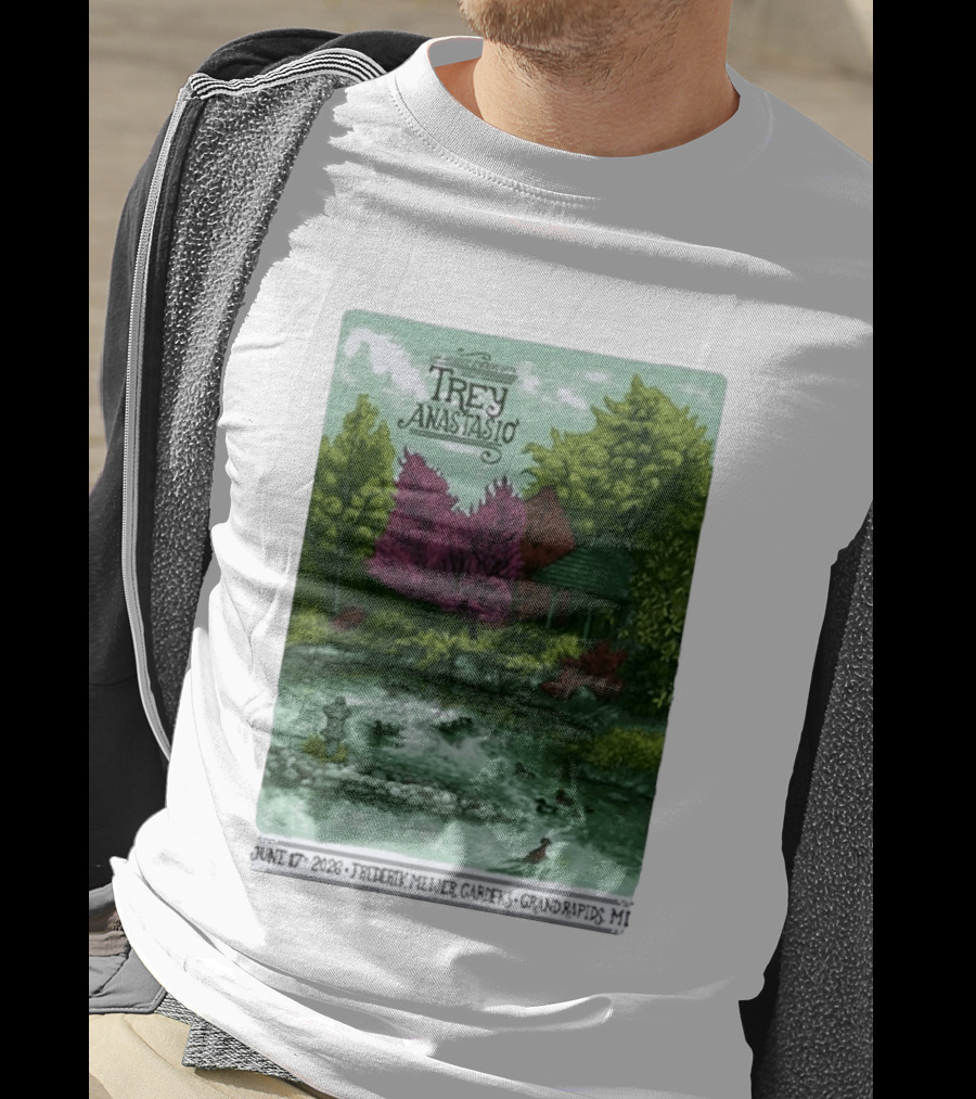 Trey Anastasio June 17 2026 Frederik Meijer Gardens Grand Rapids MI T-Shirt