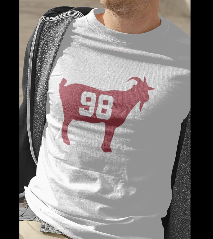 98 Goat Jordy Frahm Nebraska Football T-Shirt