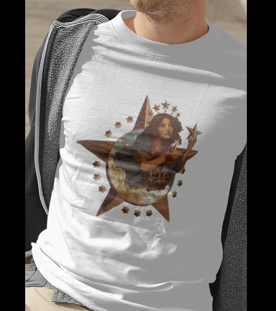 A Ma Maniere Alchemist Star Girl Celestial Starburst T-Shirt