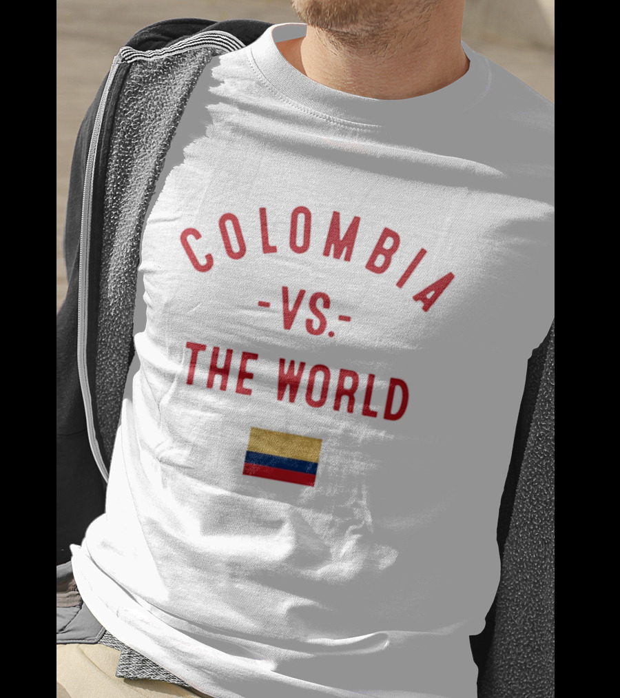 Colombia Vs The World Flag Colombian Pride T-Shirt