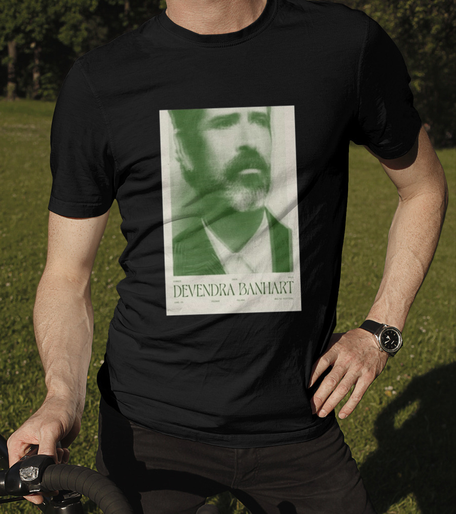 Summer 2026 Devendra Banhart Poznań Poland Malta Festival June 25 T-Shirt