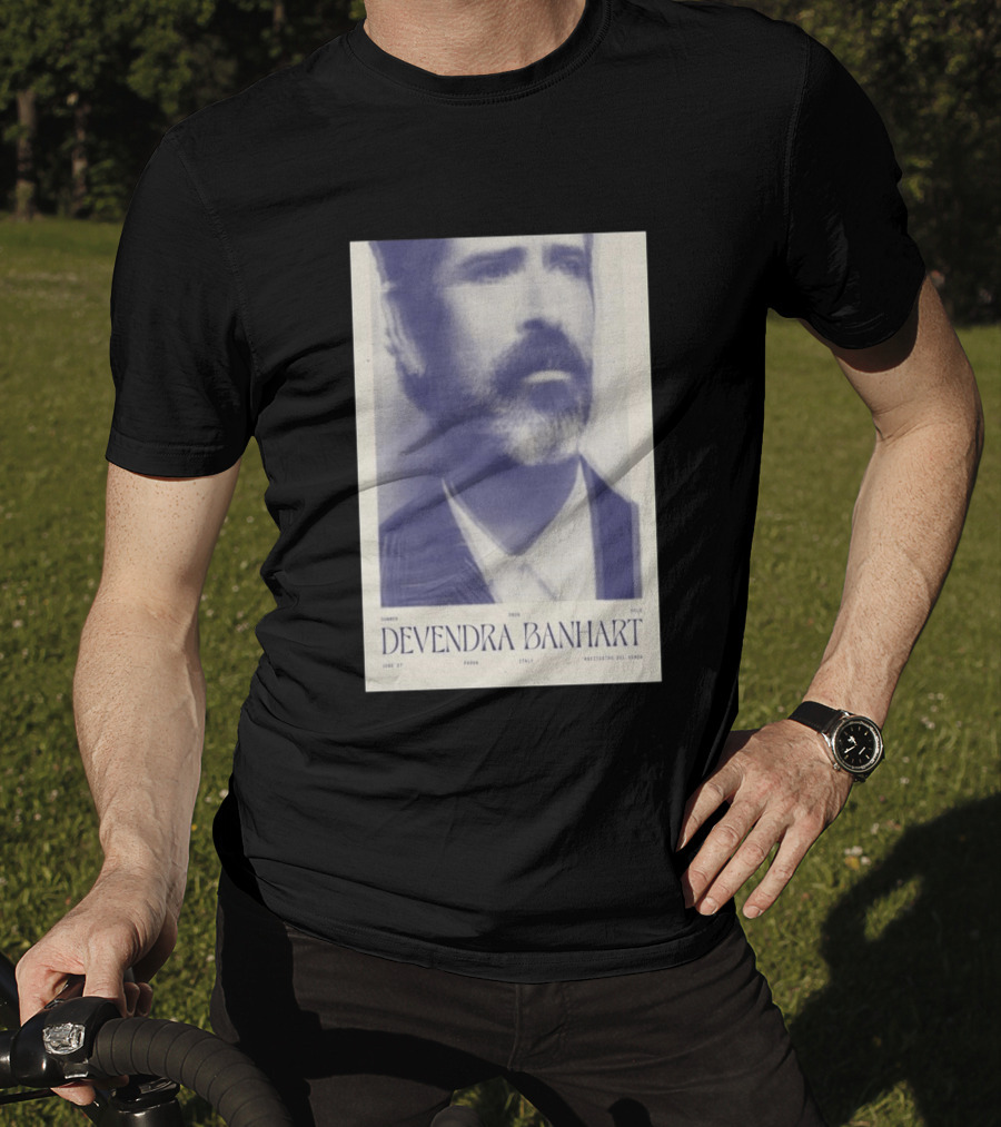 Devendra Banhart Anfiteatro Del Venda Padua Italy June 27 2026 T-Shirt