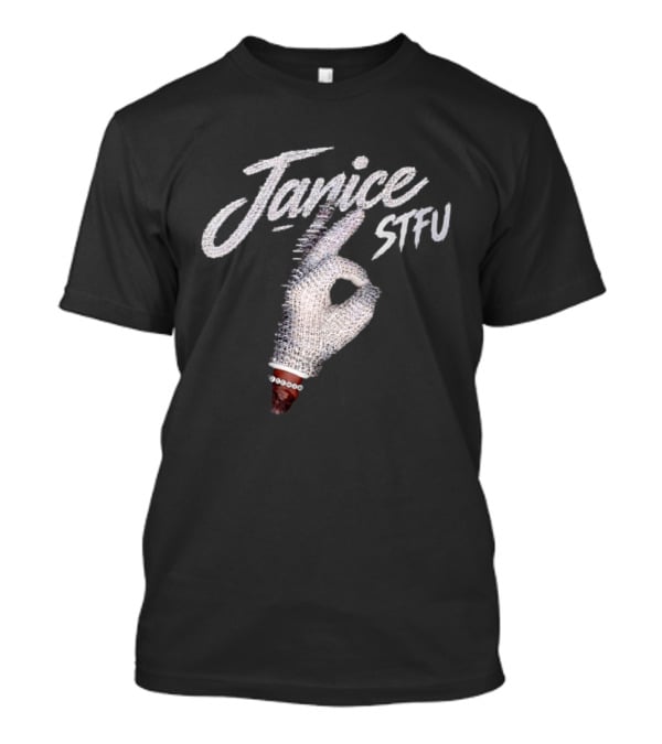 Janice STFU Iceman Drake Hand Gesture T-Shirt