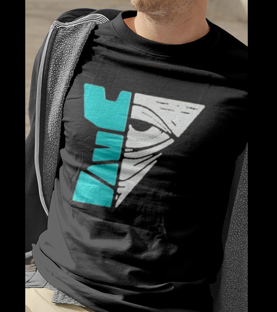 Kastle Group Whitephos X Kastle Face Off Bold Geometric Abstract T-Shirt