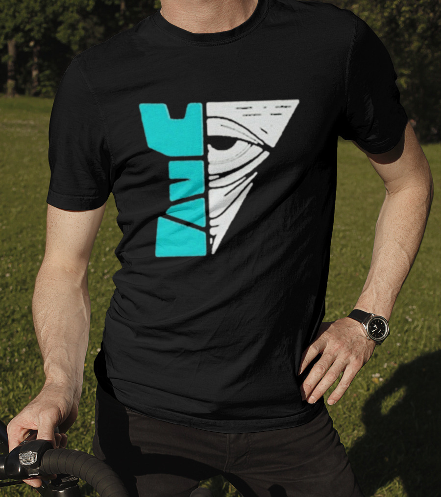 Kastle Group Whitephos X Kastle Face Off Bold Geometric Abstract T-Shirt