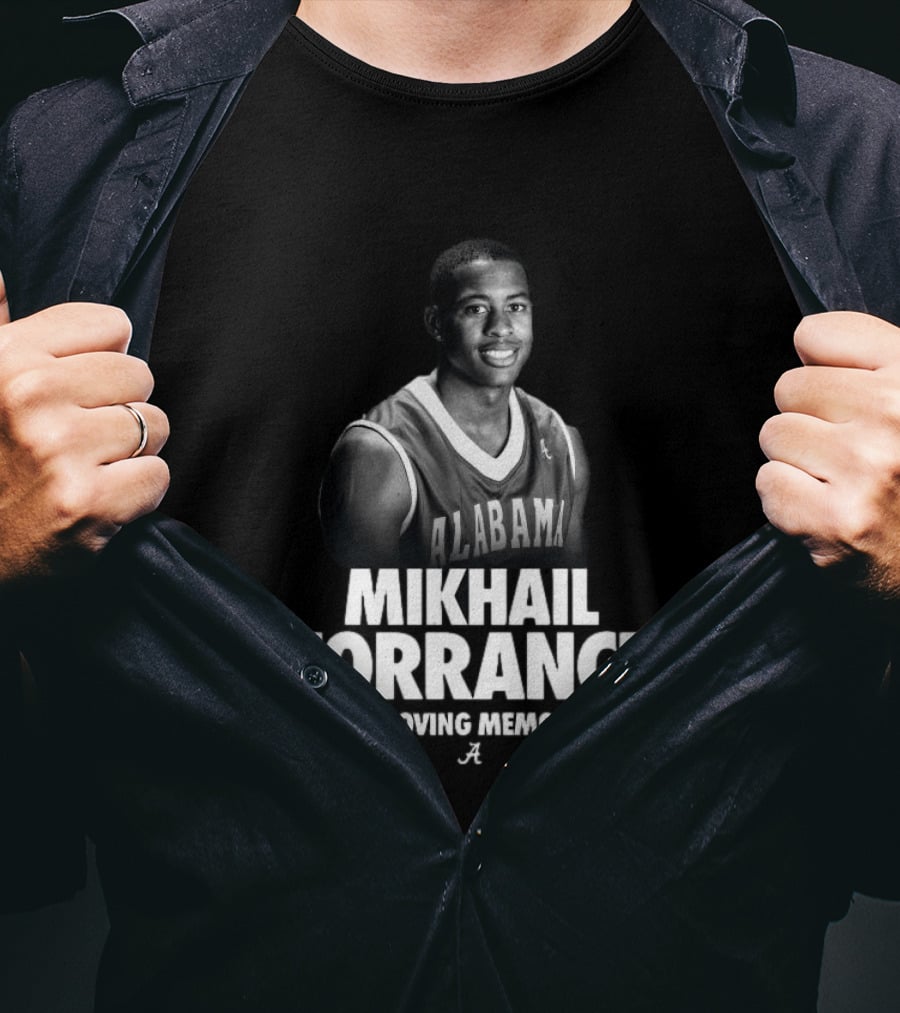 Mikhail Torrance Alabama Basketball In Loving Memory T-Shirt