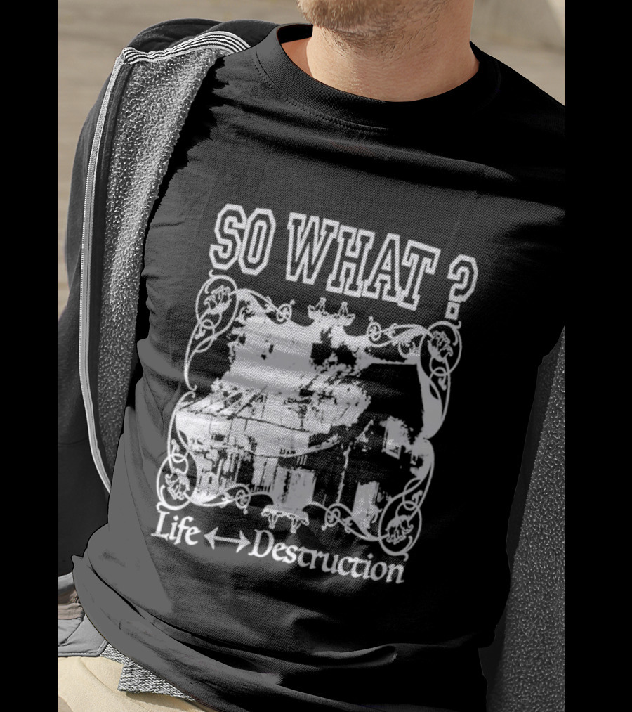 Dover Street Market Henry Johnson So What Life Destruction T-Shirt