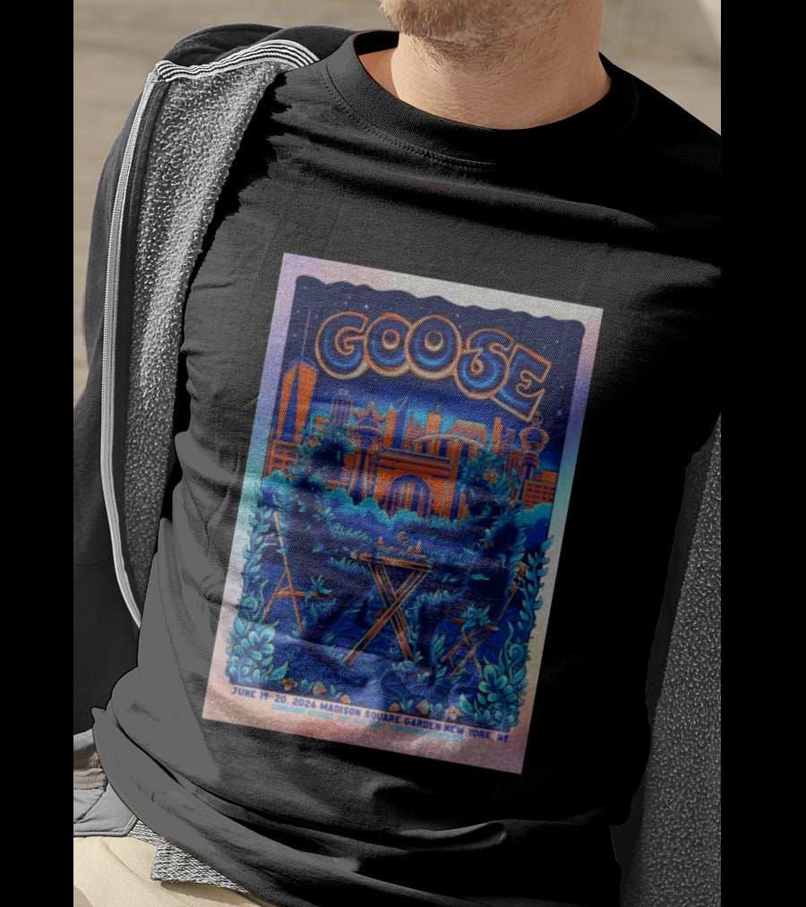 Goose Madison Square Garden New York June 19 20 2026 T-Shirt