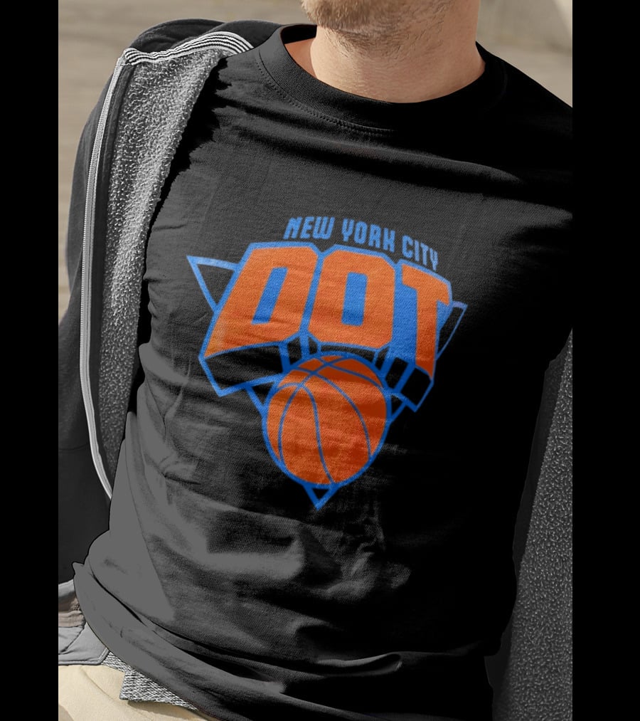 New York City DOT Knicks Basketball T-Shirt