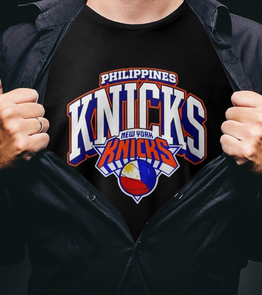 Philippines New York Knicks Basketball 2026 Pilipinas Knicks T-Shirt