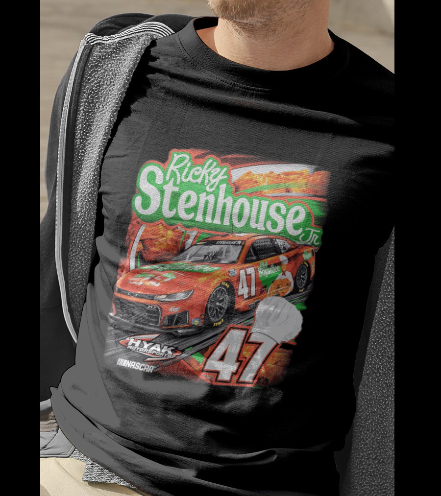 Ricky Stenhouse Jr. 47 Hyak Motorsports NASCAR Chef Boyardee T-Shirt
