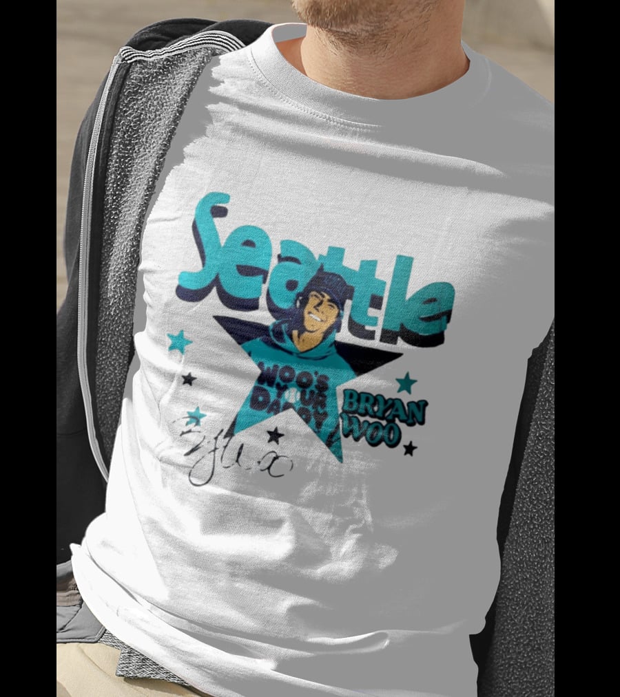 Seattle Mariners Bryan Woo Woo's Your Daddy T-Shirt