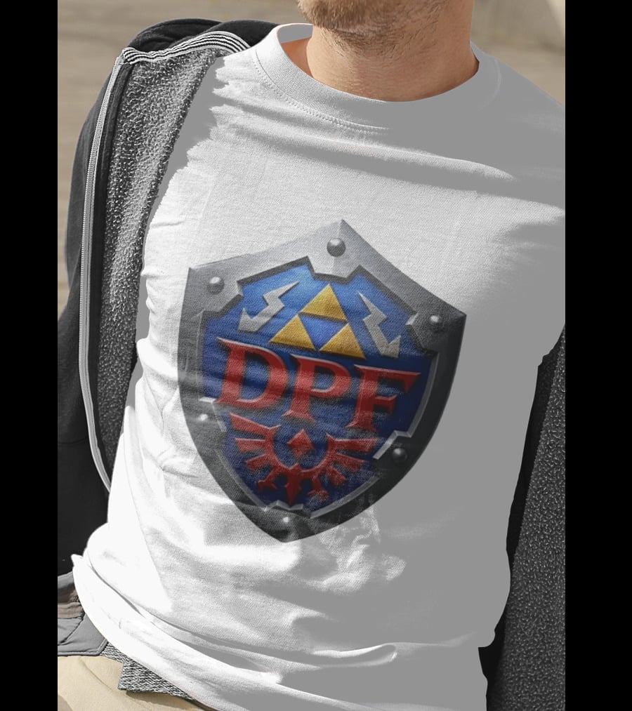 DPF Crest Shield Hylian Gamer Zelda TriForce T-Shirt