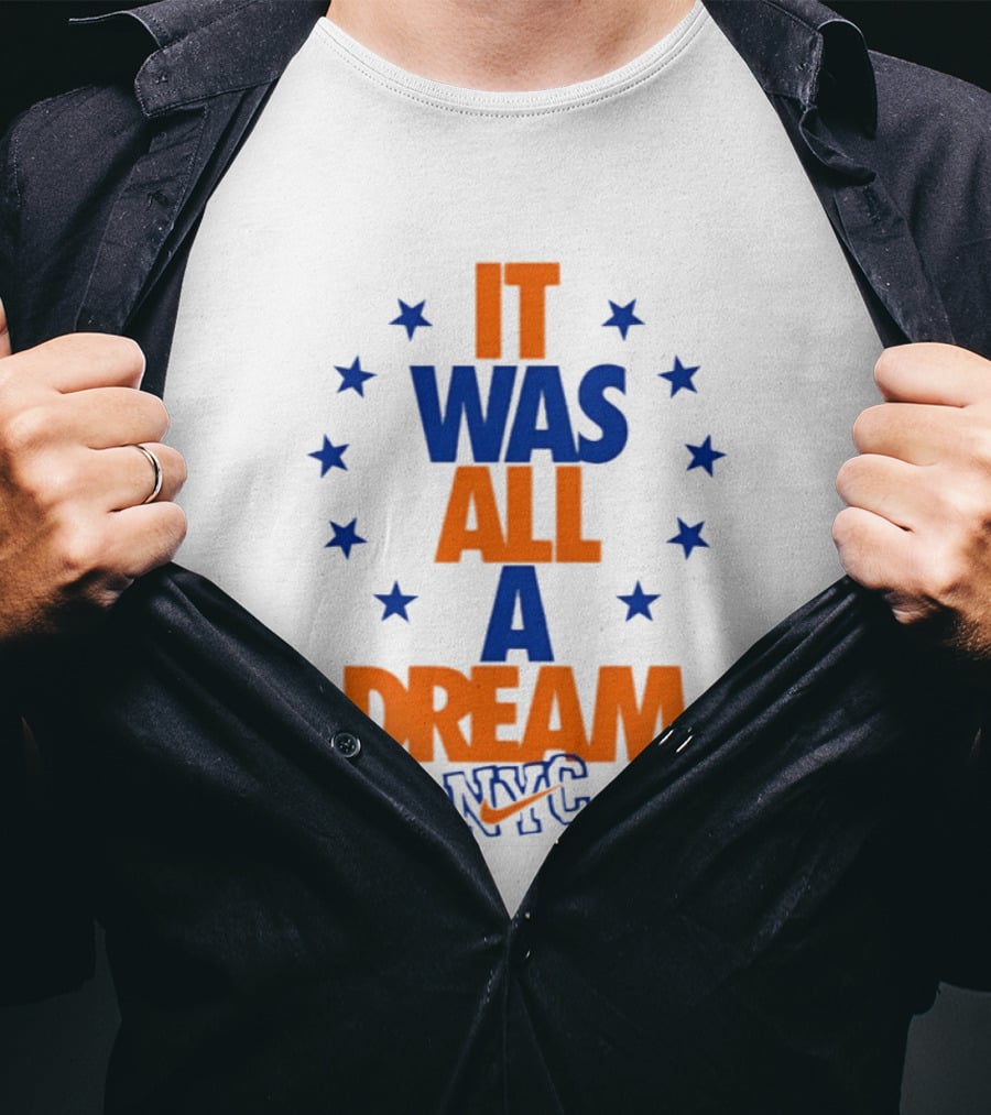 New York Knicks It Was All A Dream NYC Notorious BIG T-Shirt