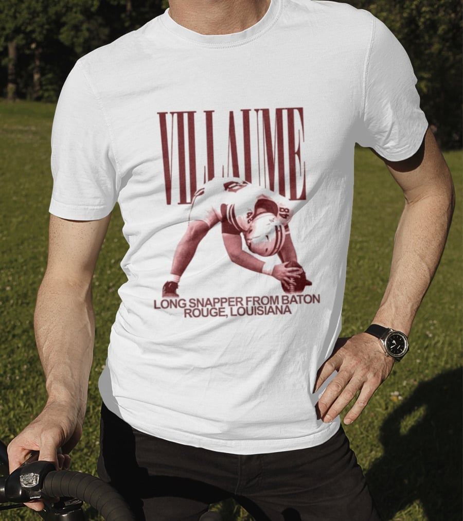 Villaume Long Snapper Baton Rouge Louisiana Football Player T-Shirt