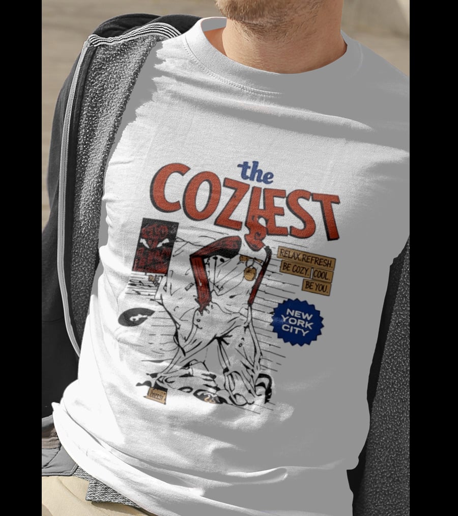 Jalen Brunson The Coziest New York City Relax Refresh Be Cozy Cool Be You T-Shirt