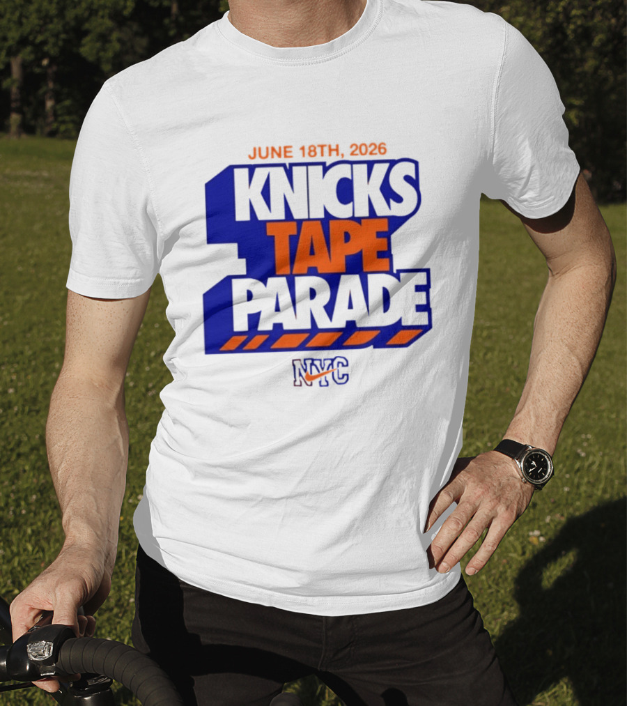 June 18th 2026 Knicks Tape Parade NYC NBA T-Shirt