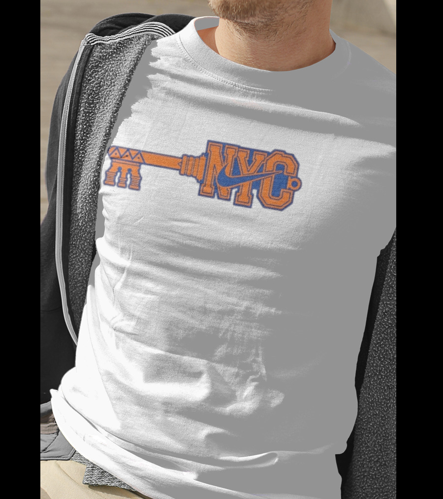 NYC Key New York Knicks Basketball Nike T-Shirt