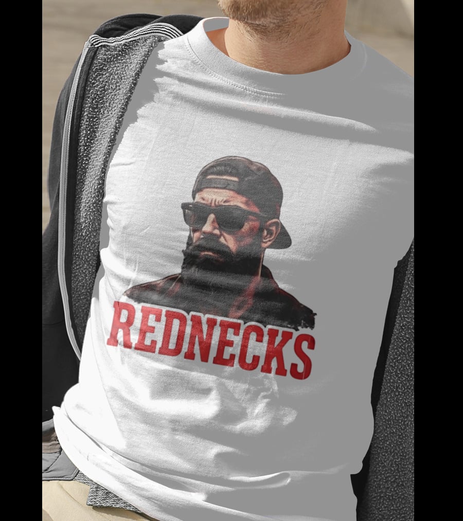 Rednecks Bearded Man Sunglasses Country Life T-Shirt