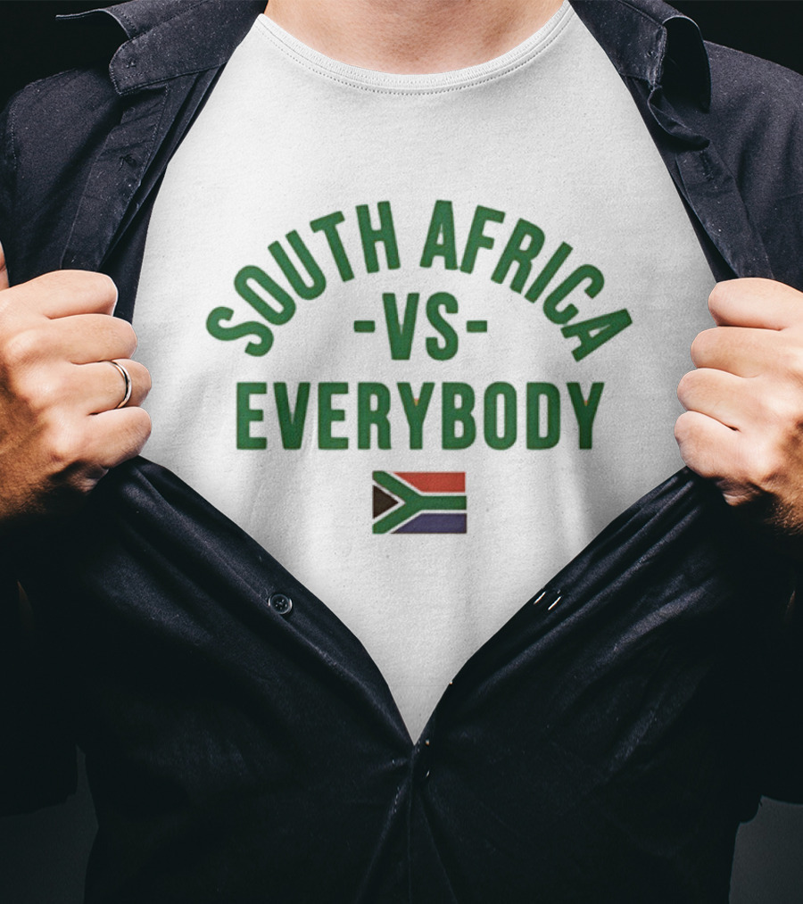South Africa Vs Everybody Flag T-Shirt