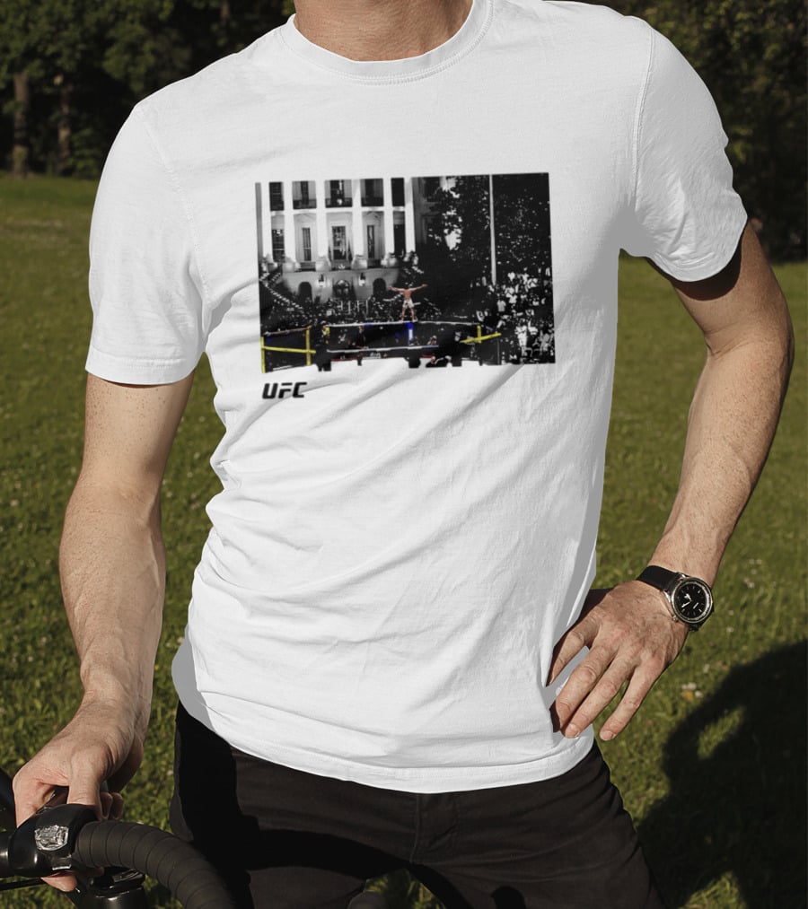UFC Diego Lopes Freedom 250 Victory Iconic Octagon Celebration T-Shirt
