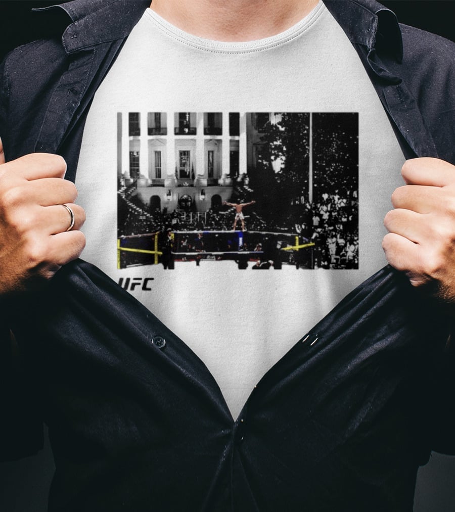 UFC Diego Lopes Freedom 250 Victory Iconic Octagon Celebration T-Shirt