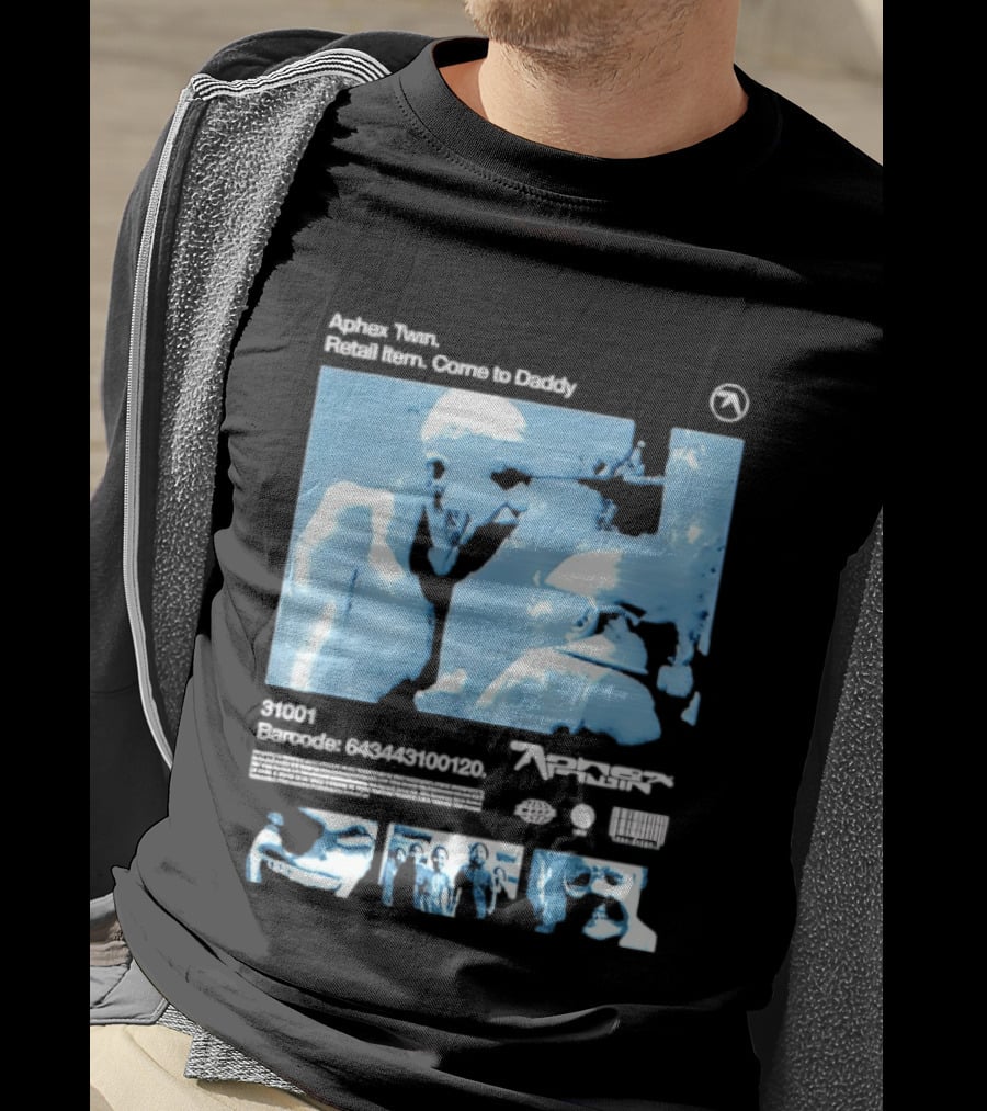 Aphex Twin Richard D James Come To Daddy 31001 Barcode 636461308120 T-Shirt