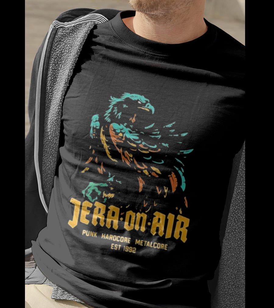 Jera On Air Punk Hardcore Metalcore Eagle Est 1992 T-Shirt