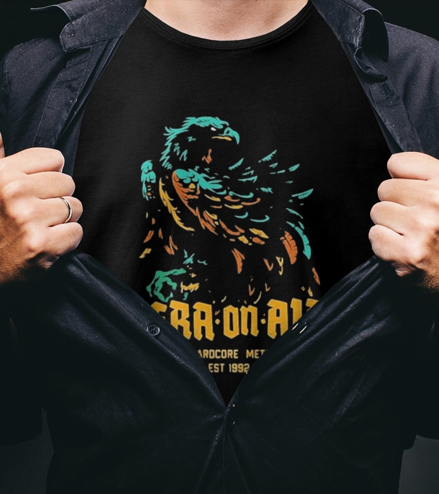Jera On Air Punk Hardcore Metalcore Eagle Est 1992 T-Shirt