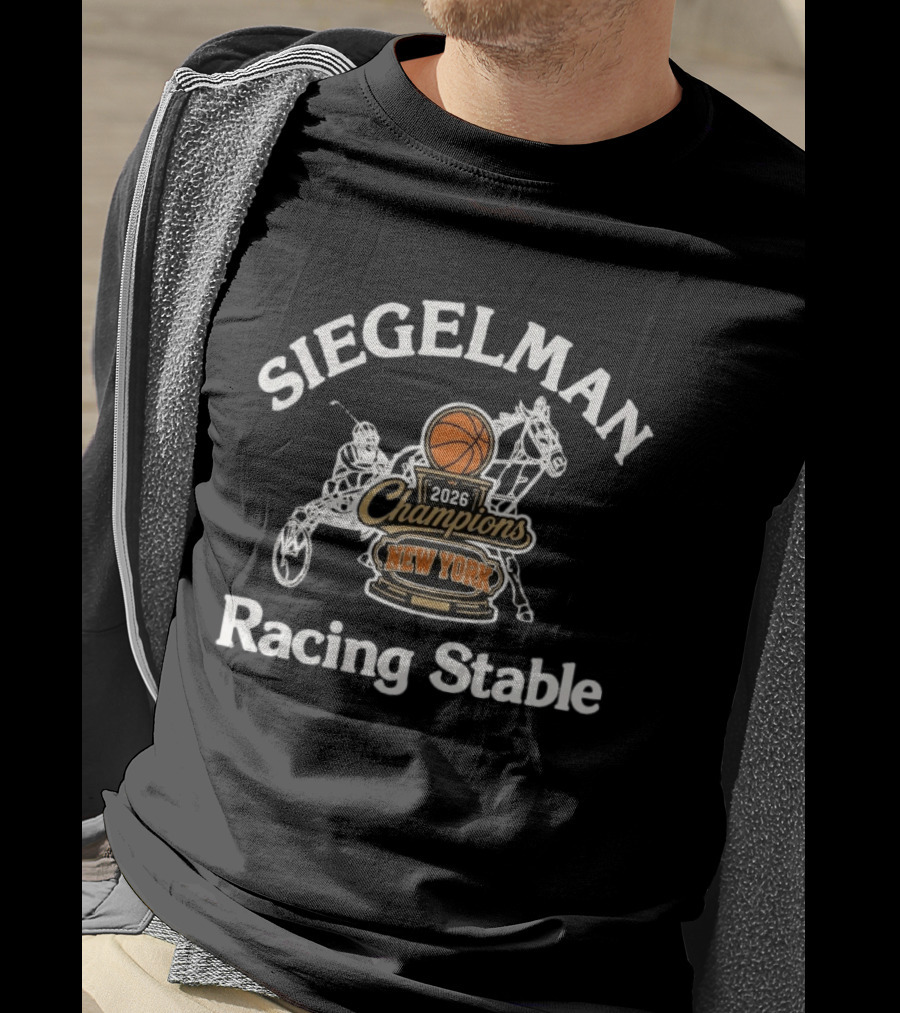 Josh Hart Knicks Siegelman 2026 Champions Racing Stable New York T-Shirt