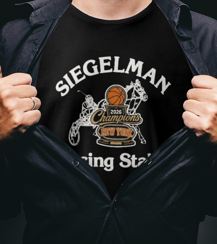 Josh Hart Knicks Siegelman 2026 Champions Racing Stable New York T-Shirt