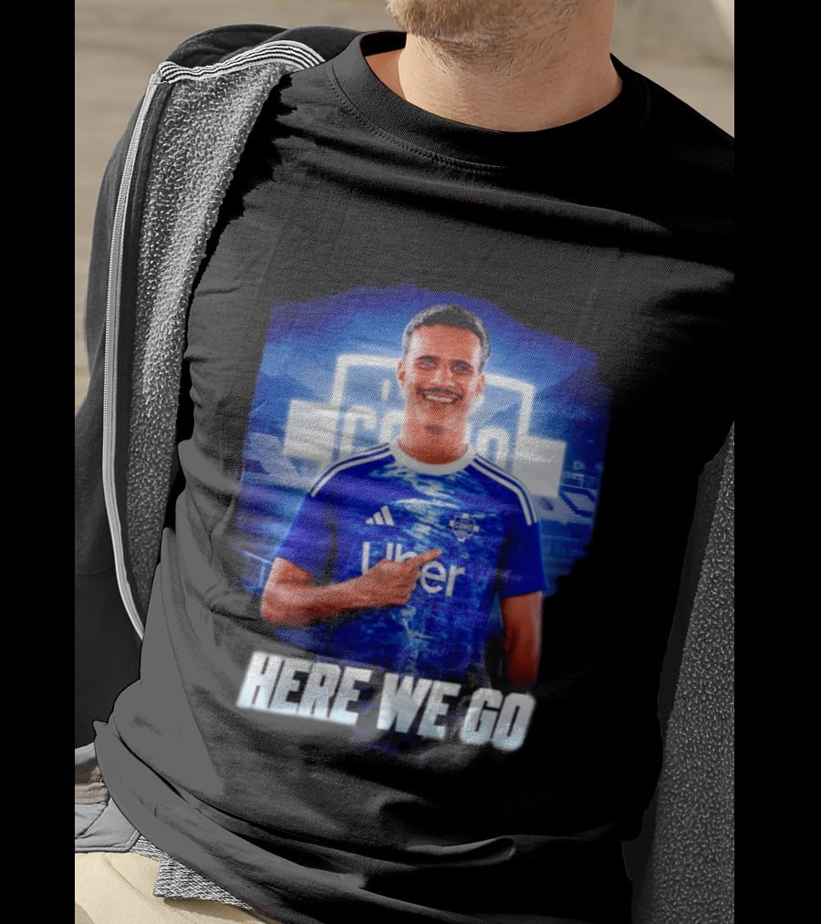 Here We Go Kaiki Bruno Uber Como Soccer T-Shirt