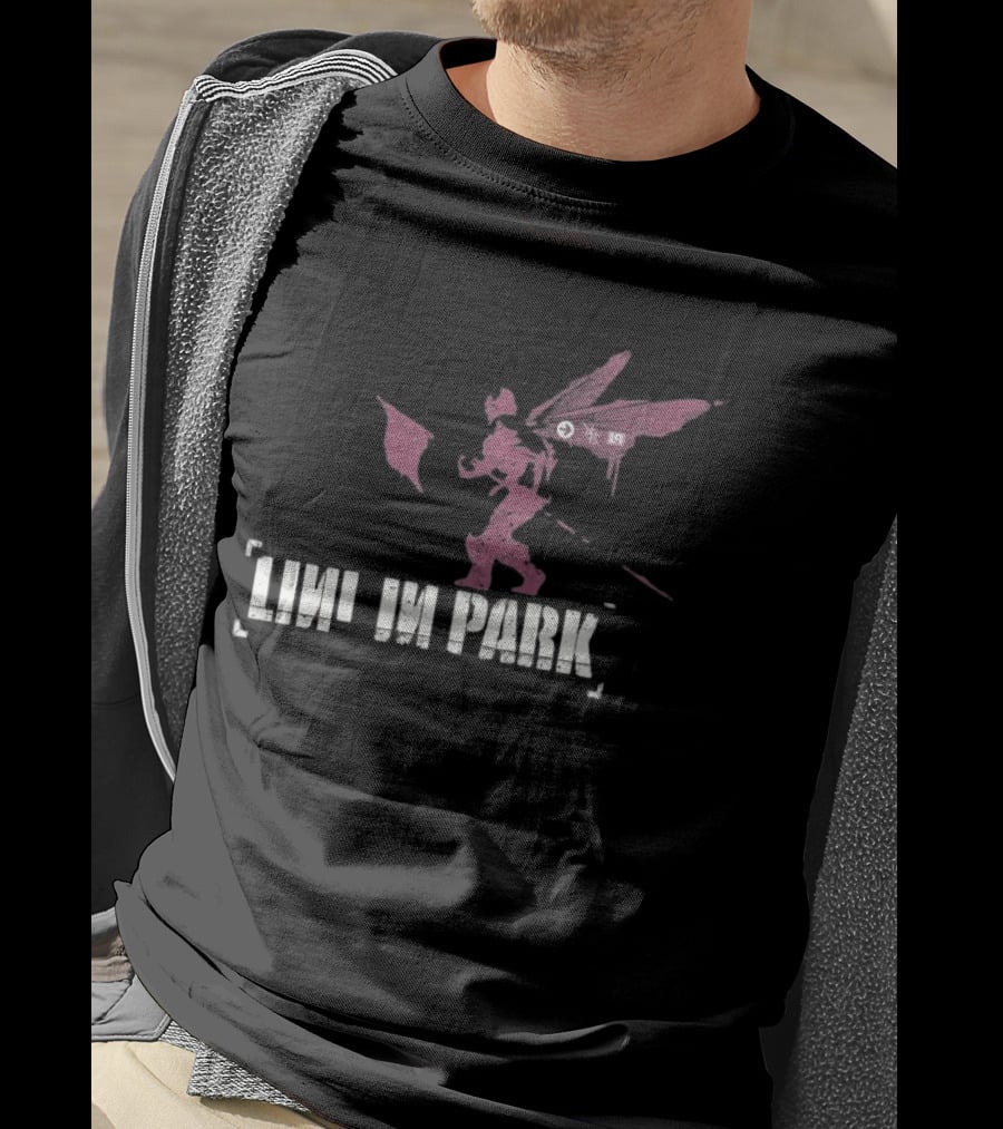 Linkin Park Hybrid Theory Street Soldier Winged Figure T-Shirt