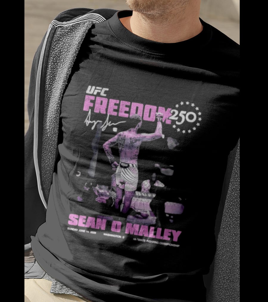 UFC Freedom 250 Sean O'Malley Signature Salute T-Shirt