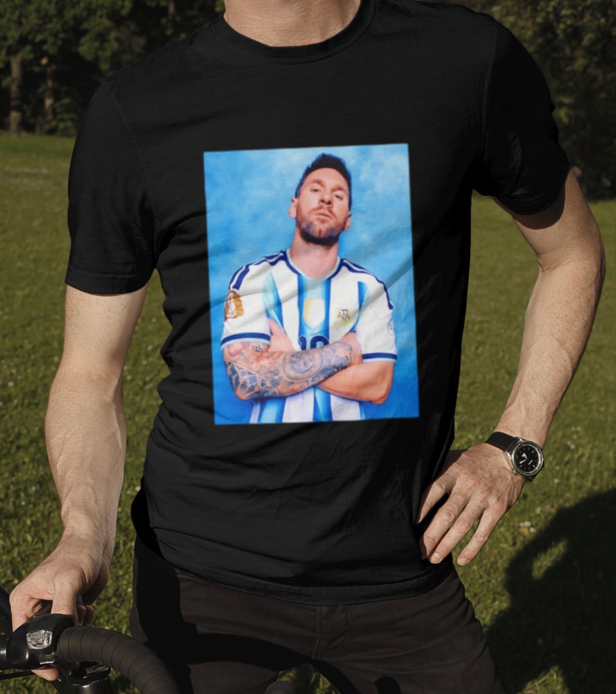Lionel Messi Argentina National Football Team T-Shirt