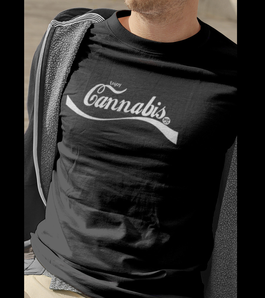 Enjoy Cannabis Coca Cola T-Shirt