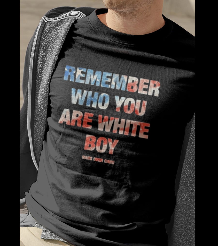 Hangover Gang Remember Who You Are White Boy T-Shirt