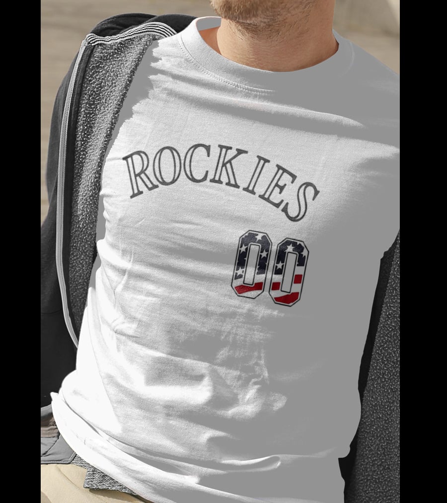 Rockies 2026 USA 250 Star And Stripe 00 T-Shirt