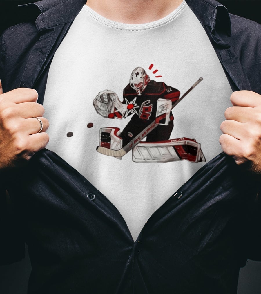 Brandon Bussi Carolina Hurricanes NHL In Bussi We Trussi 2026 Hockey T-Shirt