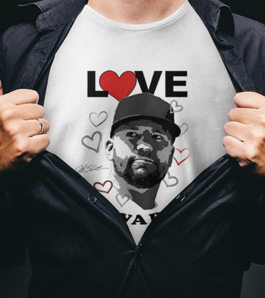 Love Kyle Schwarber Philadelphia Baseball Heart T-Shirt