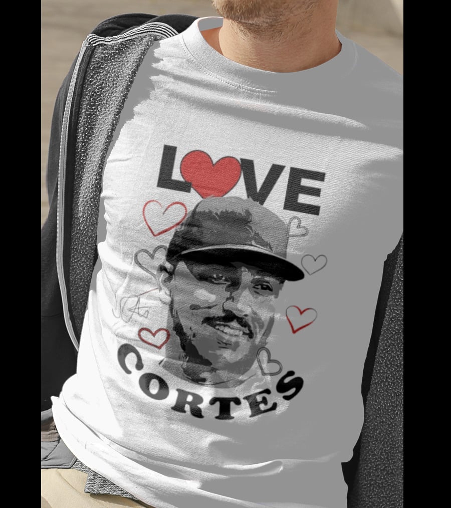Love Nestor Cortes Yankees Baseball Heart T-Shirt