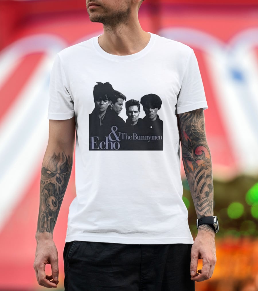 Echo And The Bunnymen Band Music Iconic Group T-Shirt